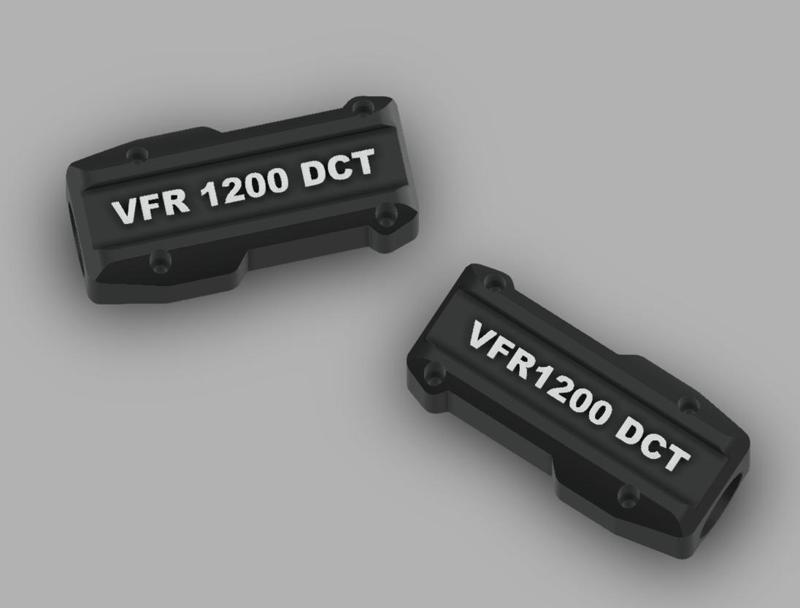 Crash Bar Protector for Crosstourer VFR 1200 DCT - 3D Printable  V.2