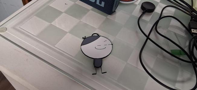 Multicolor Dudeguy Keychain