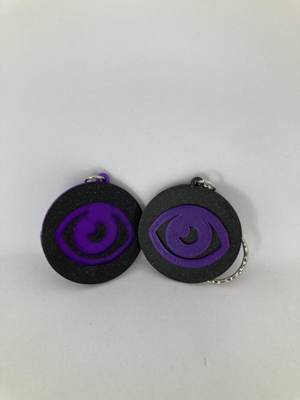 Pokemon Psychic Type Token Pendant