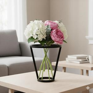 VASE SLIM CONTOUR MODERN DESIGN VASE FOR FLOWER HOME - V SHAPE