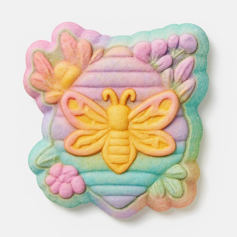 Bee and Hive, BATH BOMB MOLD , Hybrid Mold