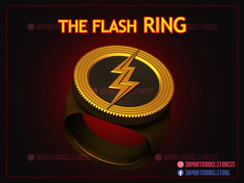 The Flash Ring Symbol - The Flash 2023 Movie - DC Comics Cosplay