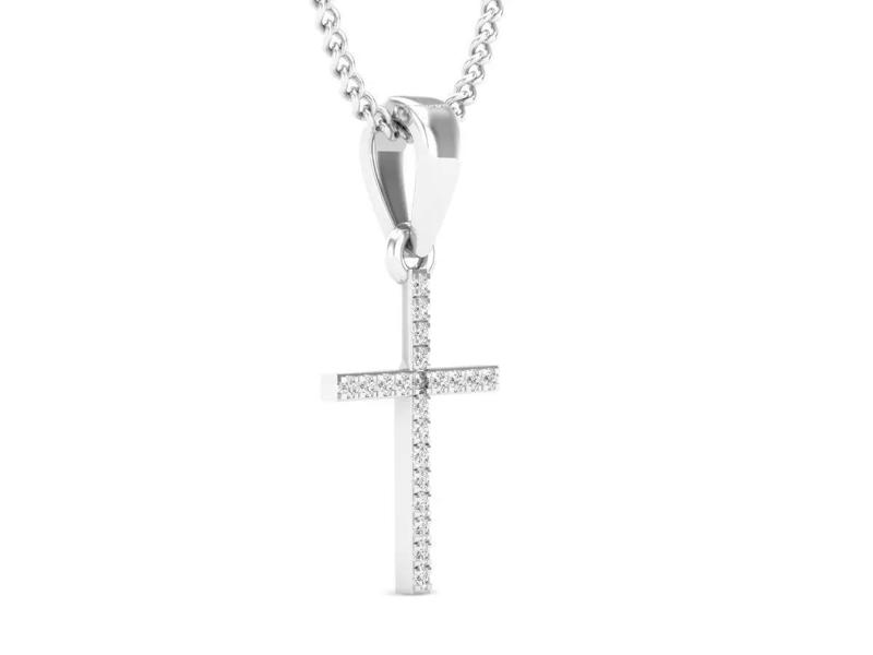 Diamond Cross pendant