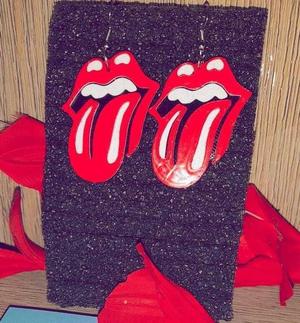 ROLLING STONE TONGUE RINGS