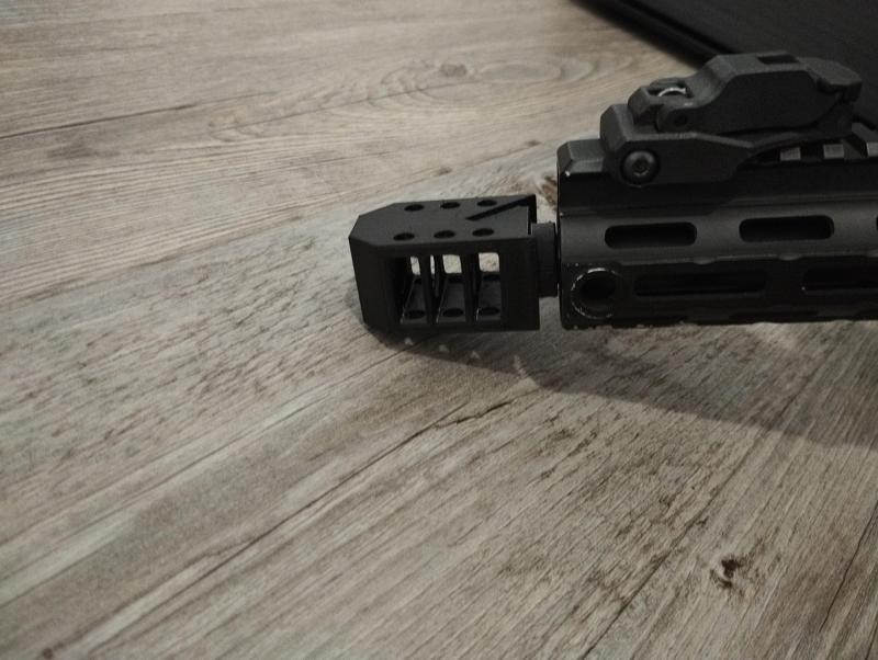 Airsoft 50 Cal Muzzle  14mm ccw