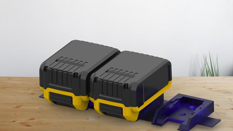 Dewalt battery holder 20v max