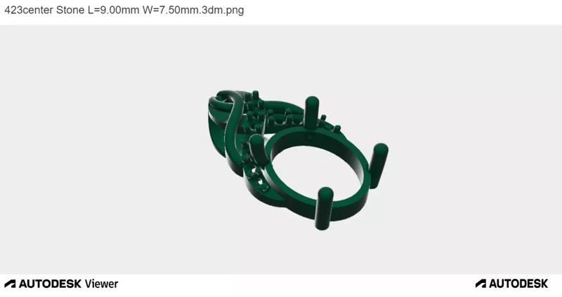 Unisex Pendant With Oval Cut Center Stone