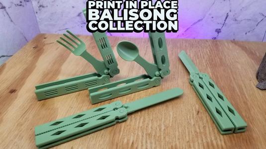 Butterfly cutlery