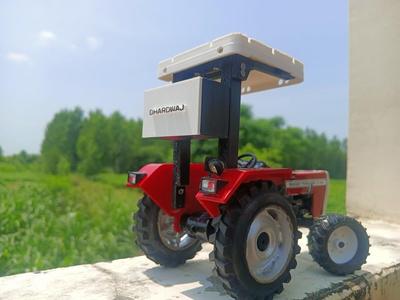 Tractor model hood