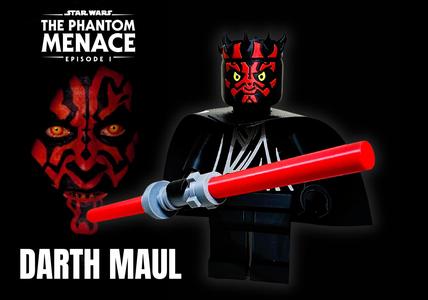 Darth Maul - The Phantom Menace * 500% Scale *