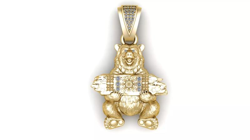 STYLE CUTE PENDA 3D PRINTABLE MODEL