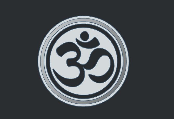 Om - Freshie Mold Housing