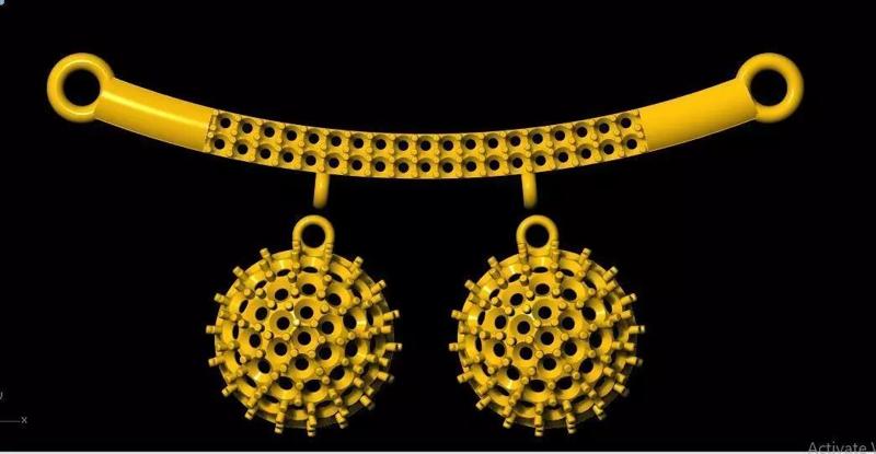 Tanmaniya pendant 3dm file