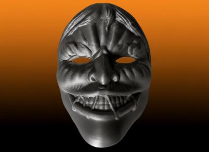 creepy smile horror mask #1 wearable
