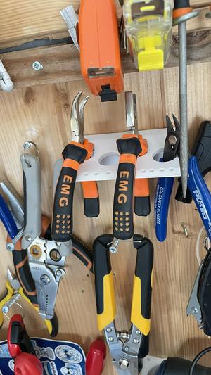 Mini organizer, tool organizer, pliers organizer
