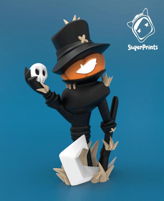 Scarecrow - Easy Multicolor FDM RPG Minis (No supports)
