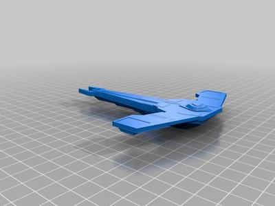 Star Trek Cardassian Hammerhead Class Ship
