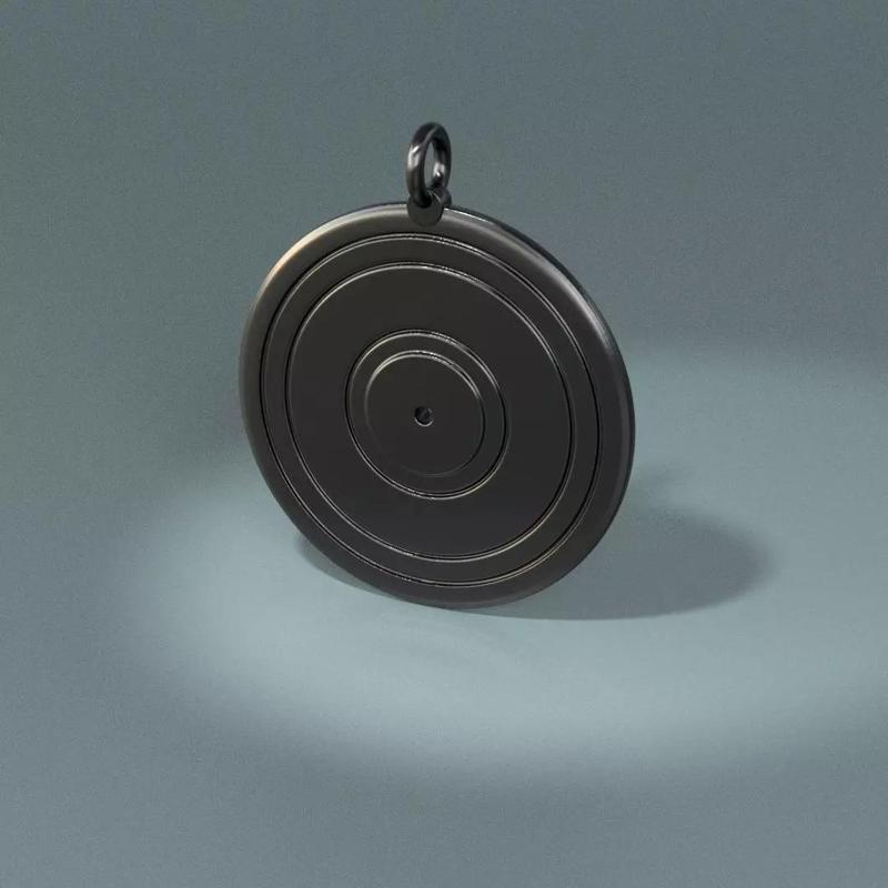 Vynil record pendant