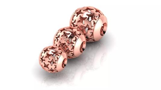 3 size Spherical beads