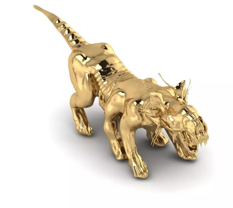 alien 3d jewelry