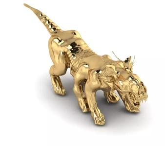 alien 3d jewelry