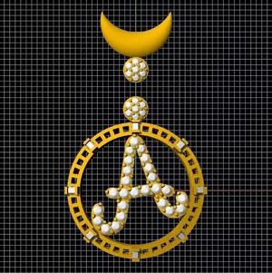 A alphabet Pendant 3dm file