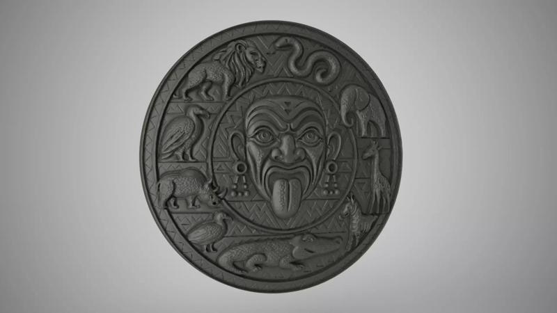 African Style Medallion