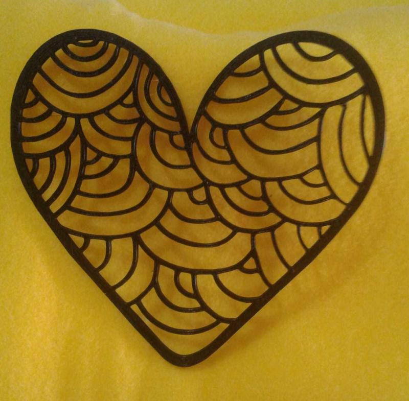 FLORAL HEART 5 (HEART) 2D