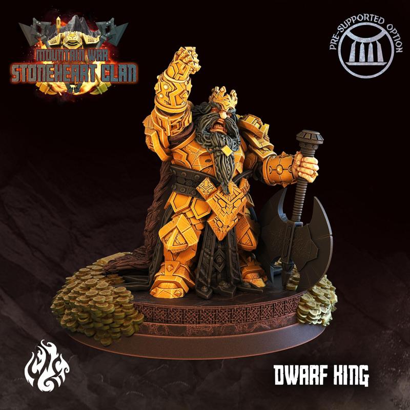 Dwarf King of StoneHeart Clan