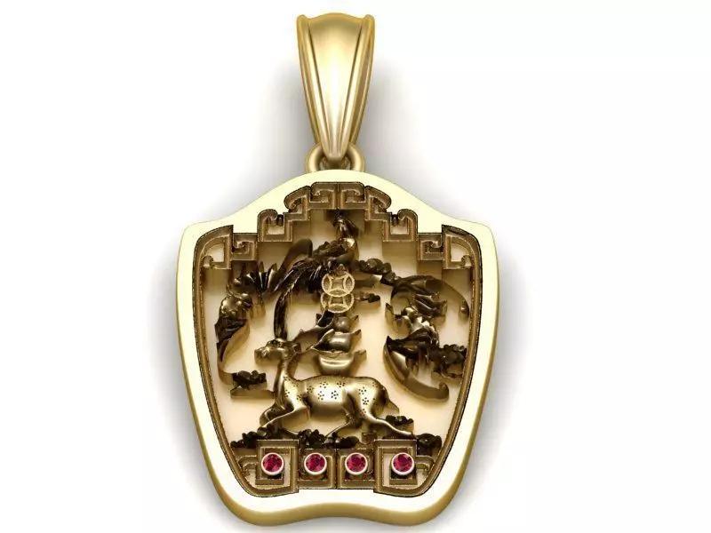 Dragon Hevently Seal Amult