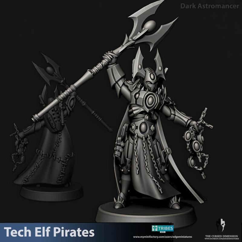 Dark Astromancer - Tech Elf Pirates