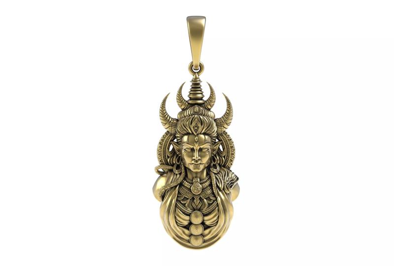 Ancient God Hip Hop Pendant