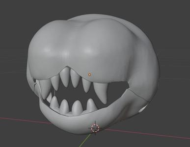 Screech Monster Fursuit Head Base inevitablegoose 2025