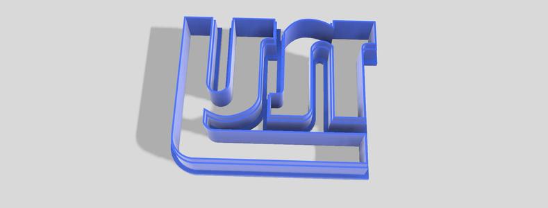 COOKIE CUTTER NEW YORK GIANTS NFL LOGO
