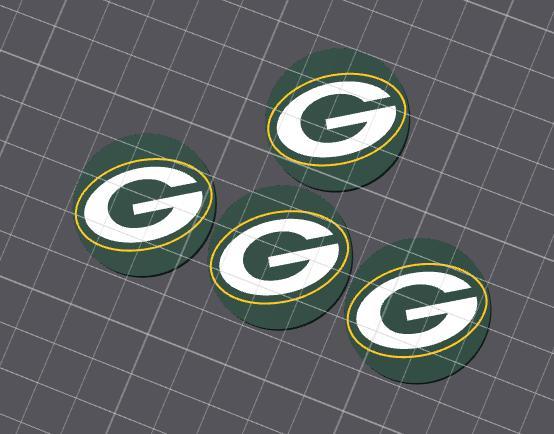 Green Bay Packers - Valve Stem Cap