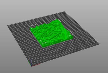 Sample of 3D Model of Arc de Triomphe, Paris