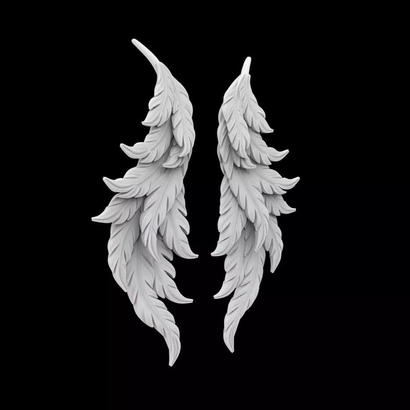 Angelic Feather Earrings