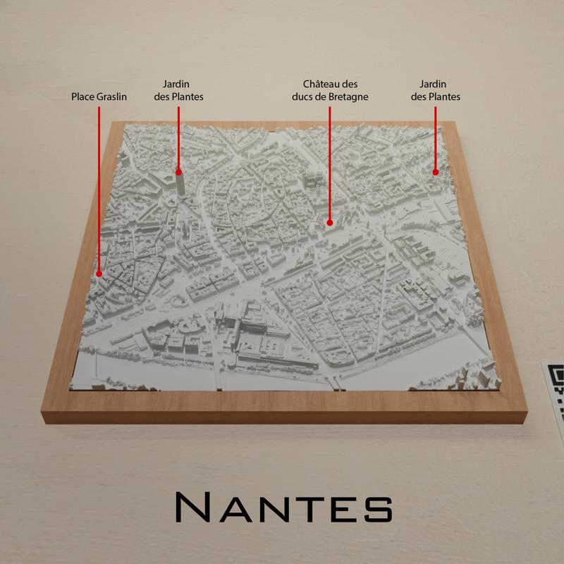 Nantes - Nantes Métropole - City print