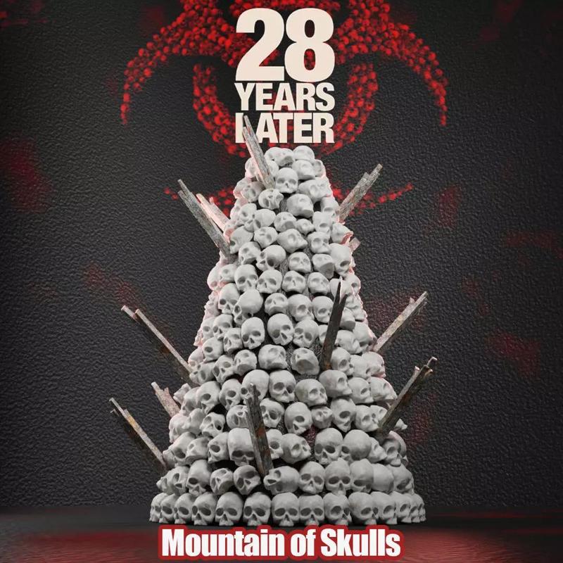 Mountain of Skulls 28 Years Later - Keychains