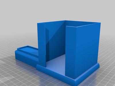 Post it noite holder with Anker usb hub