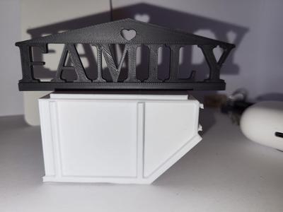 Scalable FAMILY Sign– Stunning Shadow Effect
