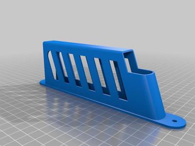 Wall Mountable AA Battery Holder