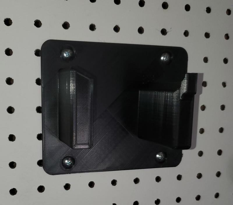 Pegboard Makita Pump Holder