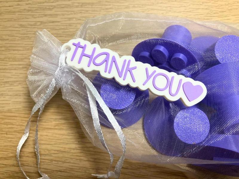 Thank You Tag | Key Tag or Packaging Charm