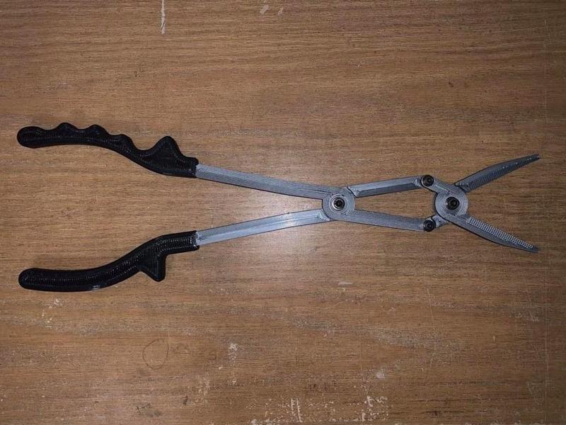Long Double-Jointed Pliers