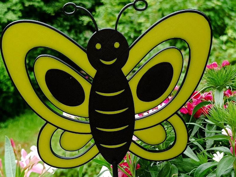 Butterfly flower plug