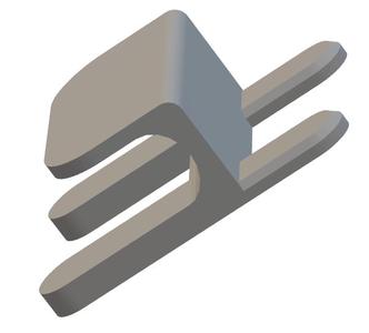 IKEA ÖNSKLIG long hanger tab for towel dryer