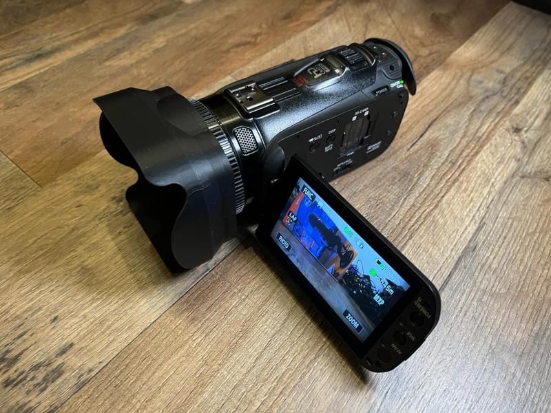 Canon XA10 Lens Hood – 3D Printable Two-Piece