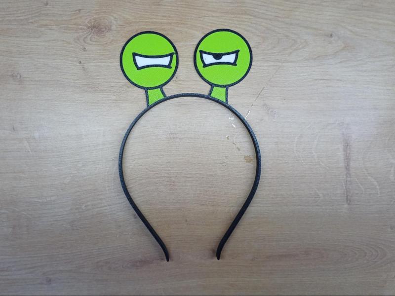 UFO Eyes Headdress headband cosplay