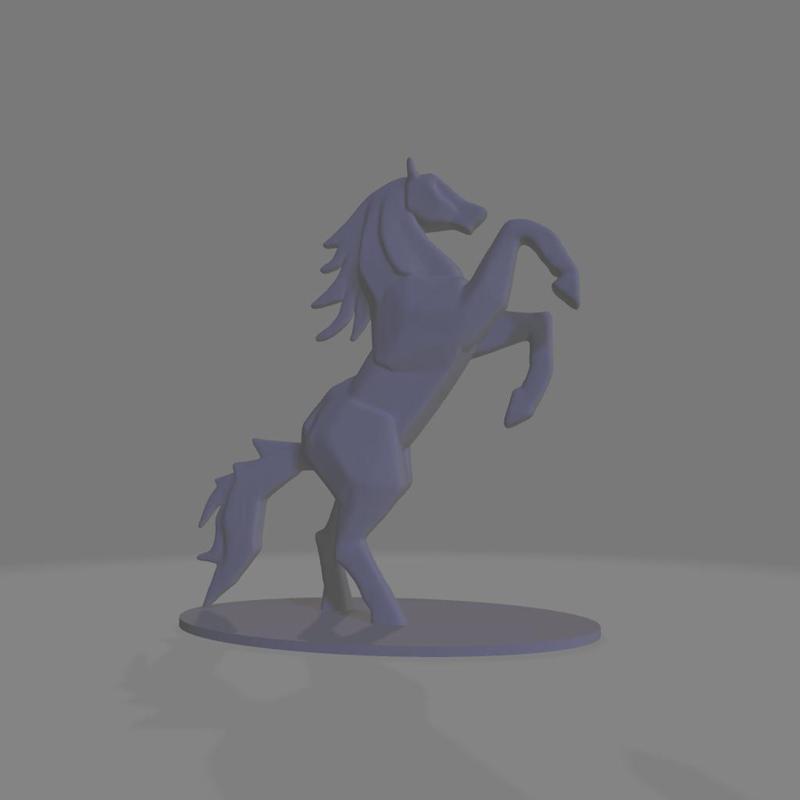 Simple Ramping Horse